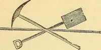 An illustration from Rituals of freemasonry: comprising the degrees of Entered apprentice, Fellow craft, and Master mason, in the lodge; (1870)