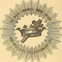 Picture 115 of 137 from Rituals of freemasonry: comprising the degrees of Entered apprentice, Fellow craft, and Master mason, in the lodge; (1870), leaf 701