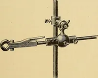An illustration from Röntgenphotographie : Anleitung zu leicht auszuführenden Arbeiten mit statischer und galvanischer Elektrizität unter besonderer Berücksichtigung der Influenz-Elektrisiermaschine (1908)
