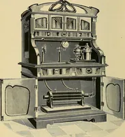 An illustration from The Röntgen rays in medical work (1907)