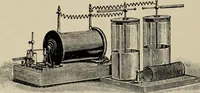 An illustration from Röntgentechniek : therapeutische beteekenis der "X" -stralen en der stoomen van hooge fréquentie (1904)