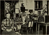 An illustration from Röntgentechniek : therapeutische beteekenis der "X" -stralen en der stoomen van hooge fréquentie (1904)