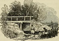 An illustration from The roads and railroads, vehicles, and modes of travelling, of ancient and modern countries; with accounts of bridges, tunnels, and canals, in various parts of the world .. (1839)
