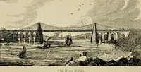 An illustration from The roads and railroads, vehicles, and modes of travelling, of ancient and modern countries; with accounts of bridges, tunnels, and canals, in various parts of the world .. (1839)