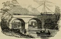An illustration from The roads and railroads, vehicles, and modes of travelling, of ancient and modern countries; with accounts of bridges, tunnels, and canals, in various parts of the world .. (1839)