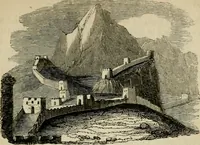 An illustration from The roads and railroads, vehicles, and modes of travelling, of ancient and modern countries; with accounts of bridges, tunnels, and canals, in various parts of the world .. (1839)