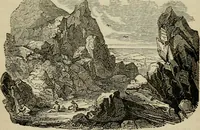 An illustration from The roads and railroads, vehicles, and modes of travelling, of ancient and modern countries; with accounts of bridges, tunnels, and canals, in various parts of the world .. (1839)