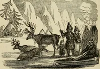 An illustration from The roads and railroads, vehicles, and modes of travelling, of ancient and modern countries; with accounts of bridges, tunnels, and canals, in various parts of the world .. (1839)