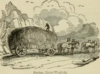 An illustration from The roads and railroads, vehicles, and modes of travelling, of ancient and modern countries; with accounts of bridges, tunnels, and canals, in various parts of the world .. (1839)