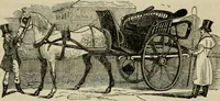 An illustration from The roads and railroads, vehicles, and modes of travelling, of ancient and modern countries; with accounts of bridges, tunnels, and canals, in various parts of the world .. (1839)