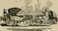 An illustration from The roads and railroads, vehicles, and modes of travelling, of ancient and modern countries; with accounts of bridges, tunnels, and canals, in various parts of the world .. (1839)