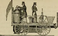 An illustration from The roads and railroads, vehicles, and modes of travelling, of ancient and modern countries; with accounts of bridges, tunnels, and canals, in various parts of the world .. (1839)