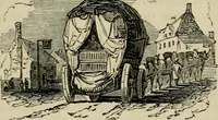 An illustration from The roads and railroads, vehicles, and modes of travelling, of ancient and modern countries; with accounts of bridges, tunnels, and canals, in various parts of the world .. (1839)