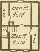 An illustration from Robinson’s money-saving mill-made cut-to-fit houses (1914)