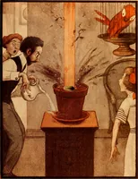 An illustration from The rocket book (1912)