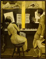 An illustration from The rocket book (1912)