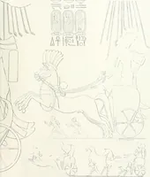 An illustration from The rock tombs of El Amarna (1903)