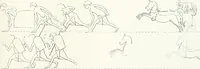 An illustration from The rock tombs of El Amarna (1903)