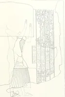 An illustration from The rock tombs of El Amarna (1903)