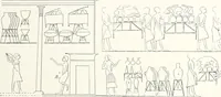 An illustration from The rock tombs of El Amarna (1903)
