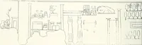 An illustration from The rock tombs of El Amarna (1903)