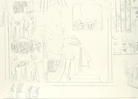 An illustration from The rock tombs of El Amarna (1903)