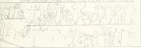An illustration from The rock tombs of El Amarna (1903)