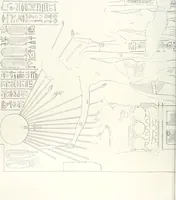 An illustration from The rock tombs of El Amarna (1903)