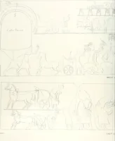 An illustration from The rock tombs of El Amarna (1903)