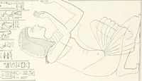An illustration from The rock tombs of El Amarna (1903)
