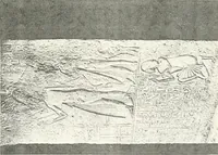 An illustration from The rock tombs of El Amarna (1903)