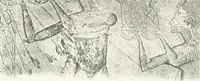 An illustration from The rock tombs of El Amarna (1903)