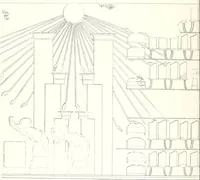 An illustration from The rock tombs of El Amarna (1903)