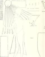 An illustration from The rock tombs of El Amarna (1903)