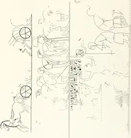 An illustration from The rock tombs of El Amarna (1903)