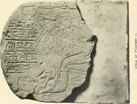 An illustration from The rock tombs of El Amarna (1903)
