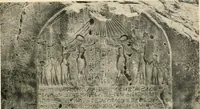 An illustration from The rock tombs of El Amarna (1903)