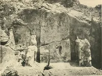 An illustration from The rock tombs of El Amarna (1903)