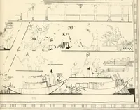 An illustration from The rock tombs of El Amarna (1903)