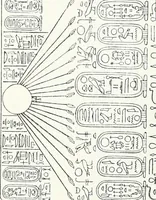 An illustration from The rock tombs of El Amarna (1903)