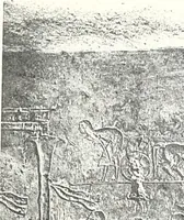 An illustration from The rock tombs of El Amarna (1903)