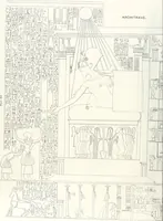 An illustration from The rock tombs of El Amarna (1903)