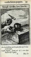 Picture 15 of 74 from Roemer Visschers Zinne-poppen : alle verciert met rÿmen en sommighe met proze (1669), leaf 105