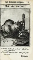 Picture 27 of 74 from Roemer Visschers Zinne-poppen : alle verciert met rÿmen en sommighe met proze (1669), leaf 169