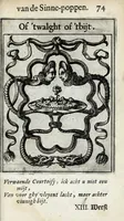 Picture 28 of 74 from Roemer Visschers Zinne-poppen : alle verciert met rÿmen en sommighe met proze (1669), leaf 175