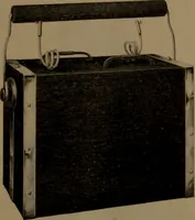 An illustration from "Roentgen" induction coils and other X-ray apparatus (1904)