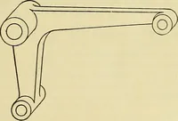 An illustration from Rogers' drawing and design; an educational treatise relating to linear drawing; machine design; working drawings; transmission methods; steam, electrical and metal working machines and parts; lathes; boiler and parts; instruments and their use; tables, etc (1913)