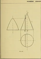 An illustration from Rogers' drawing and design; an educational treatise relating to linear drawing; machine design; working drawings; transmission methods; steam, electrical and metal working machines and parts; lathes; boiler and parts; instruments and their use; tables, etc (1913)