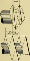 An illustration from Rogers' drawing and design; an educational treatise relating to linear drawing; machine design; working drawings; transmission methods; steam, electrical and metal working machines and parts; lathes; boiler and parts; instruments and their use; tables, etc (1913)