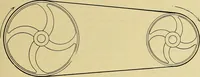 An illustration from Rogers' drawing and design; an educational treatise relating to linear drawing; machine design; working drawings; transmission methods; steam, electrical and metal working machines and parts; lathes; boiler and parts; instruments and their use; tables, etc (1913)